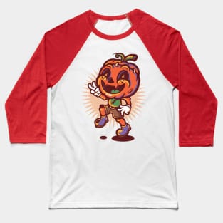 Jack Pumpkins O'Lantern Baseball T-Shirt